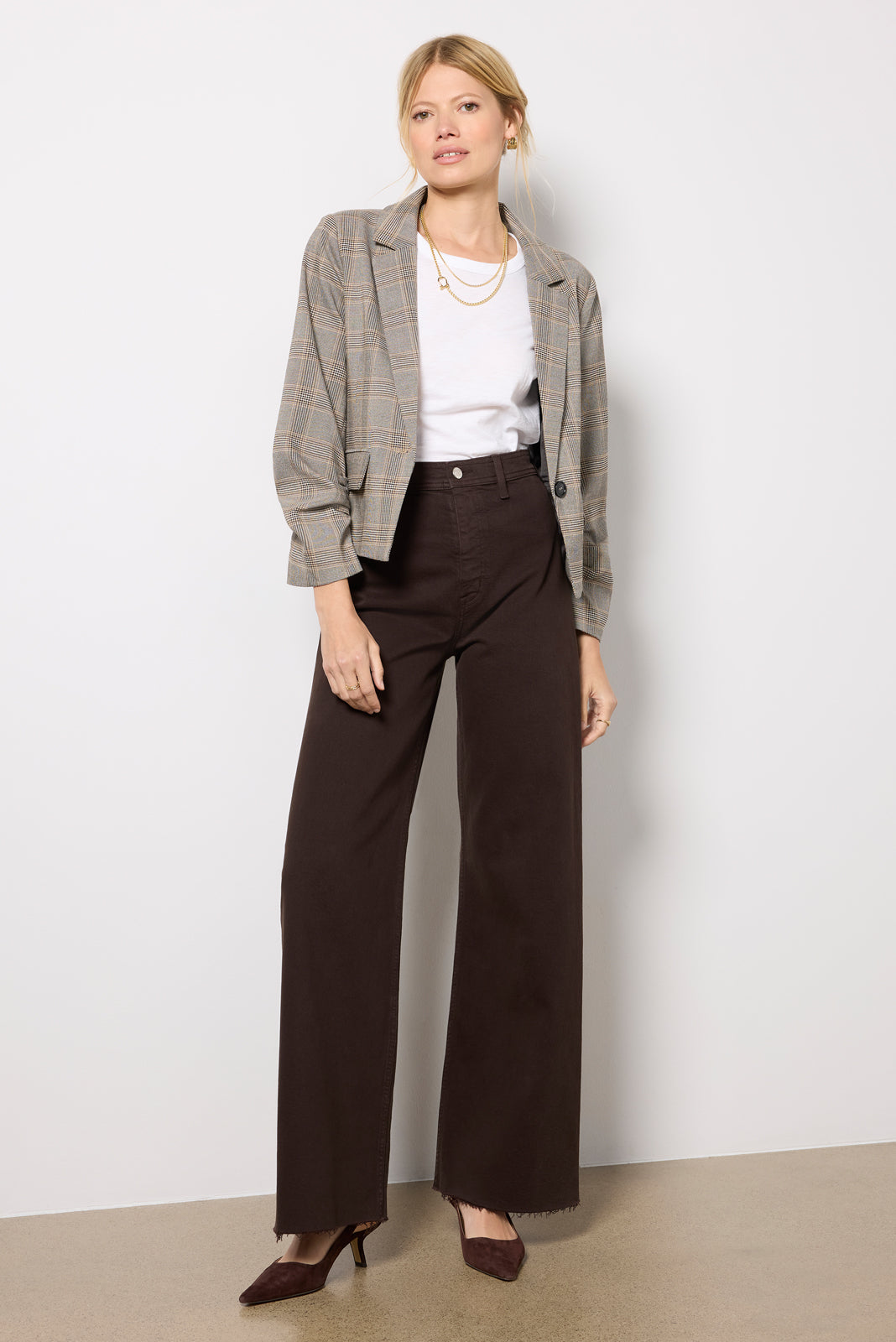Astor Plaid Blazer