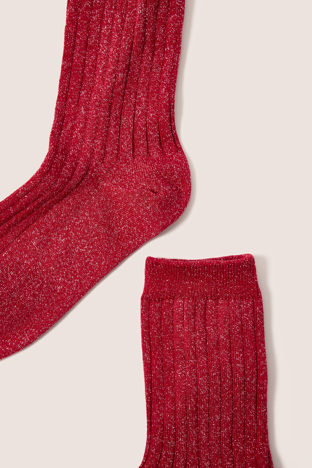 Her Lurex Sock