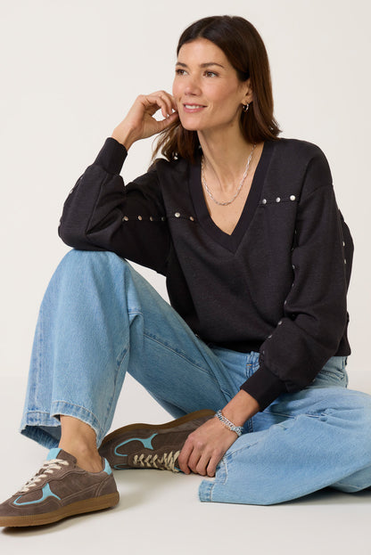 Ellis Stud Sweatshirt