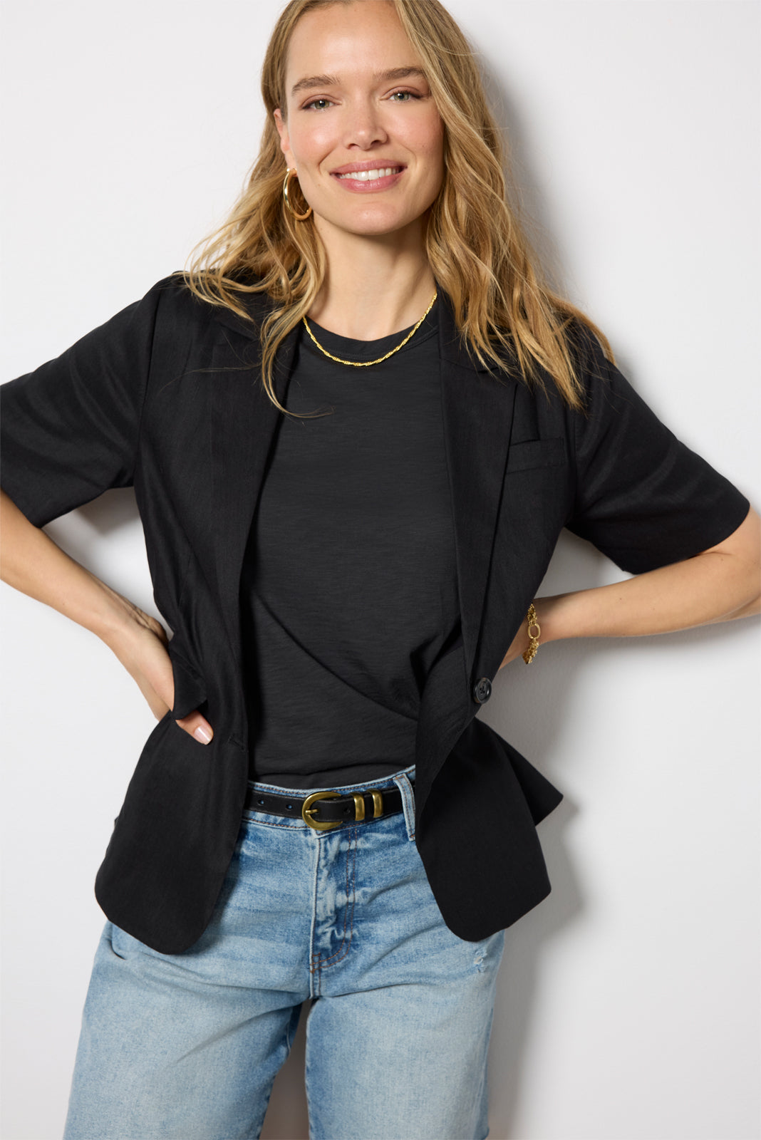 Grayson Short Sleeve Blazer