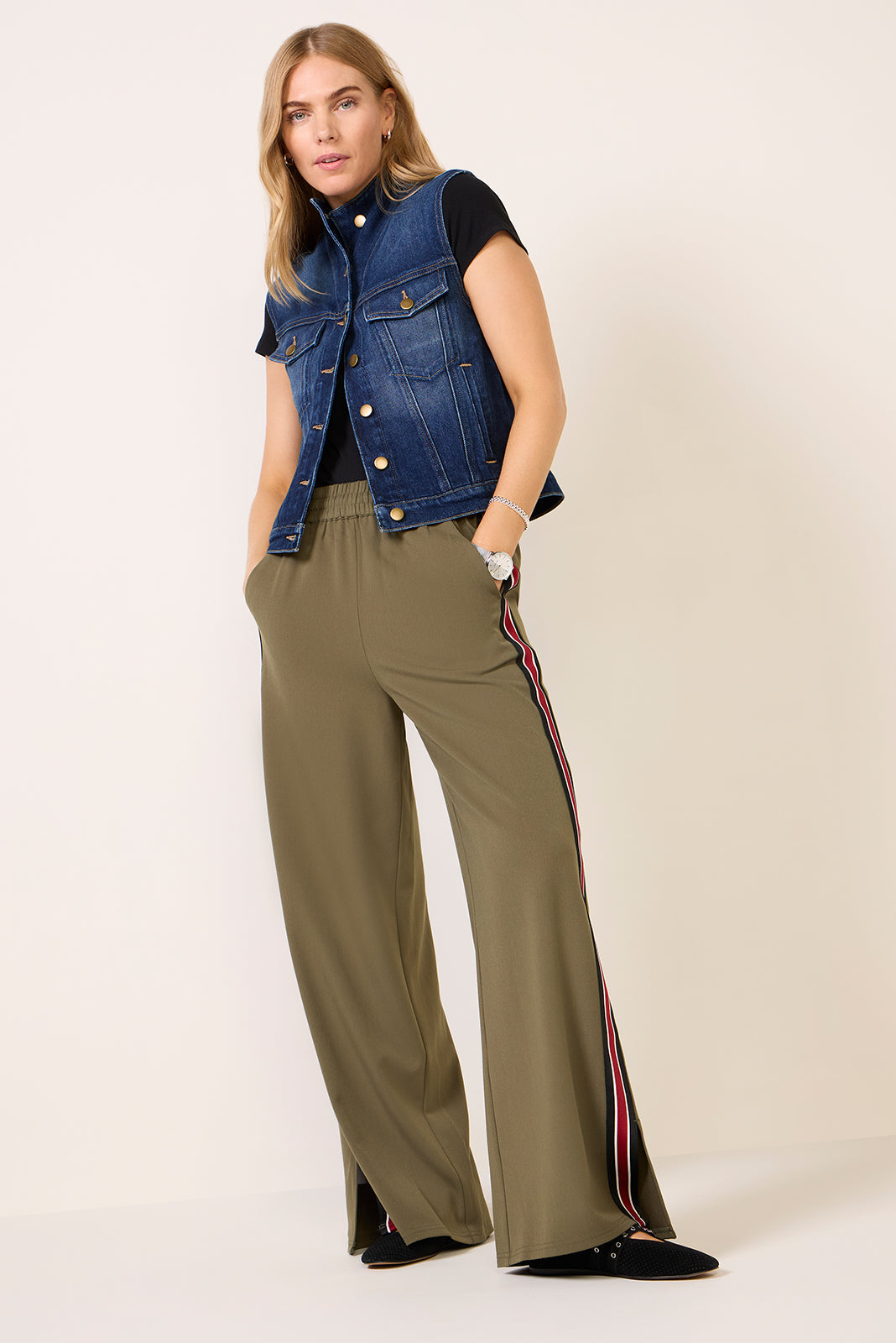 Connor Denim Vest