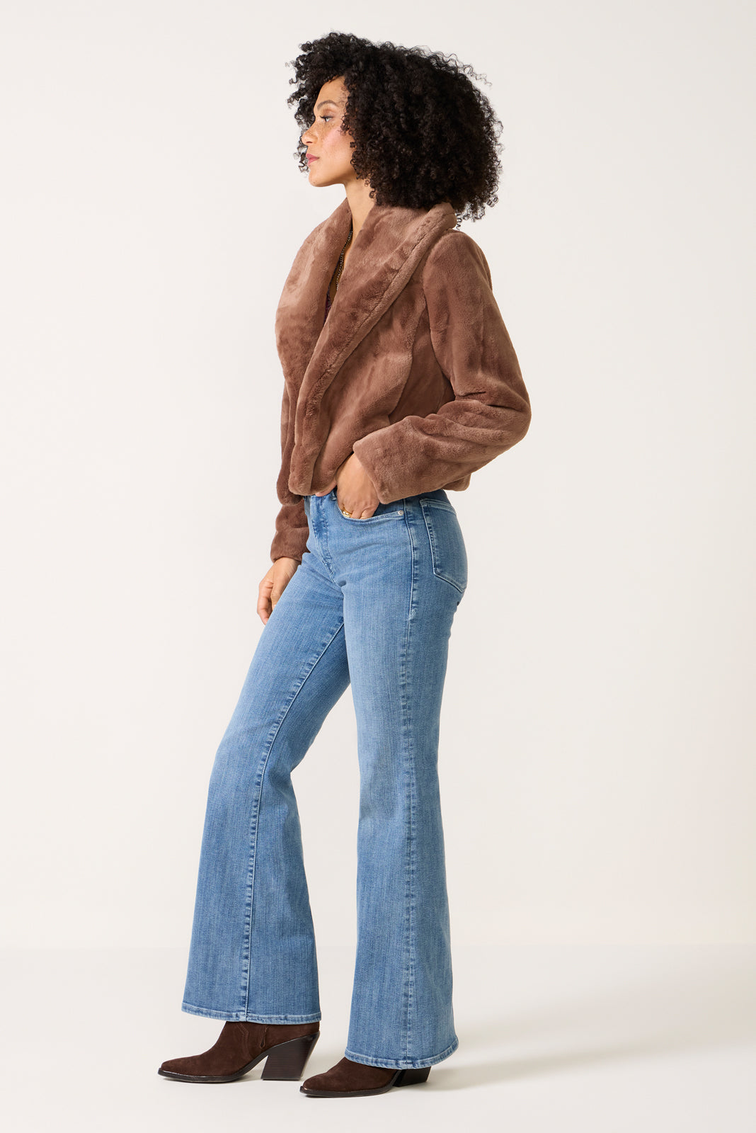 Faux Fur Jacket