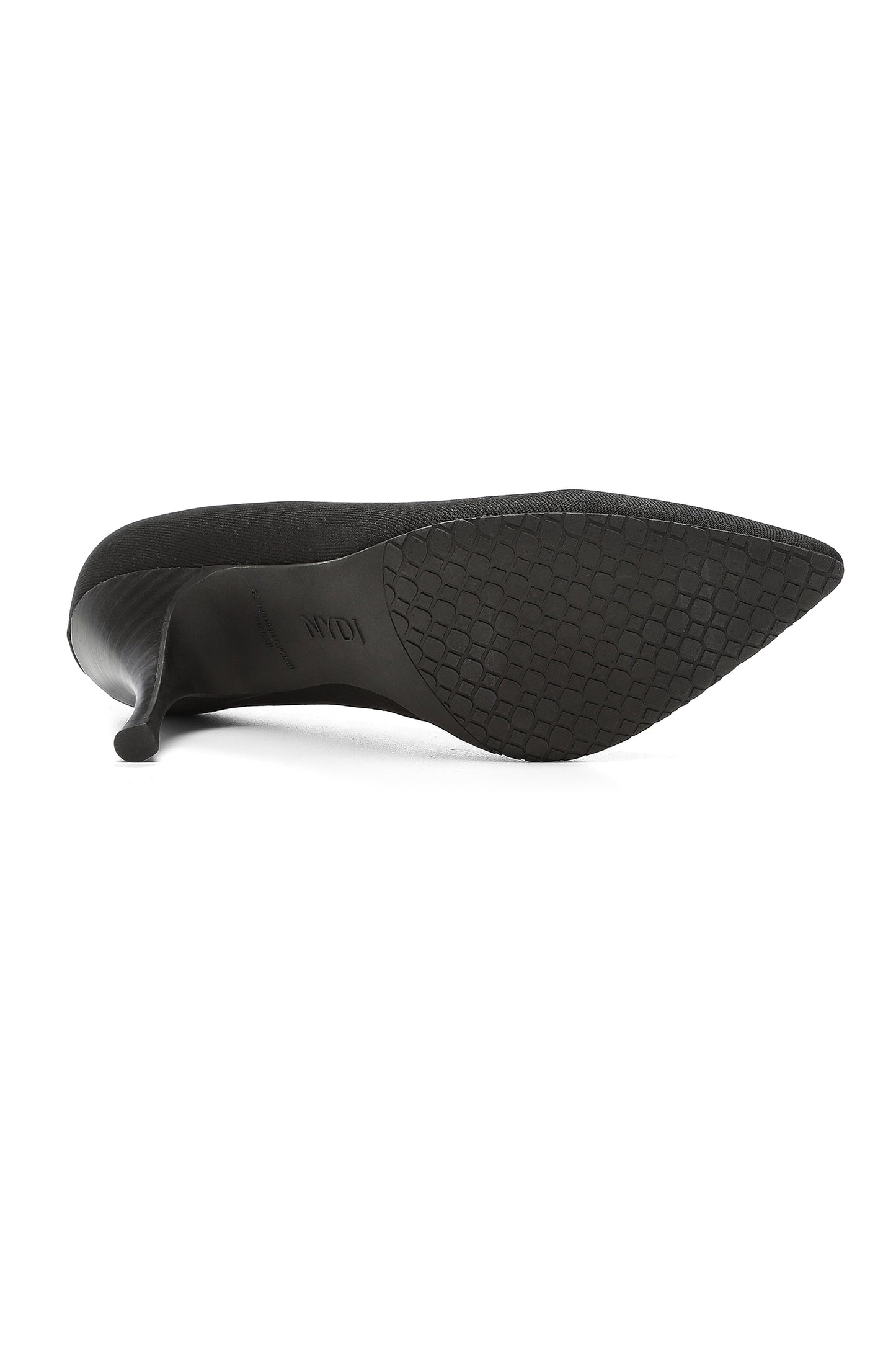 Evie Denim Pumps - Black