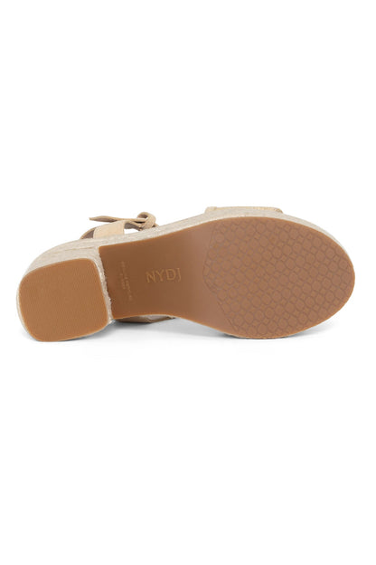 Houston Platform Sandals - Natural