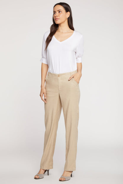 Marilyn Straight Pants - Feather