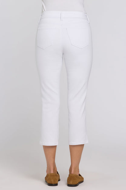 Chloe Capri Jeans - Optic White