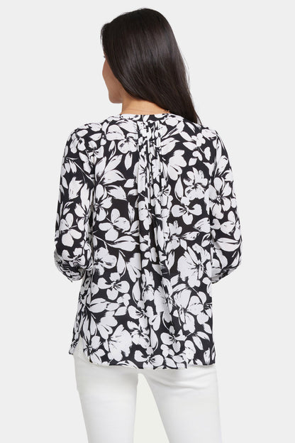 Pintuck Blouse - Gran Via