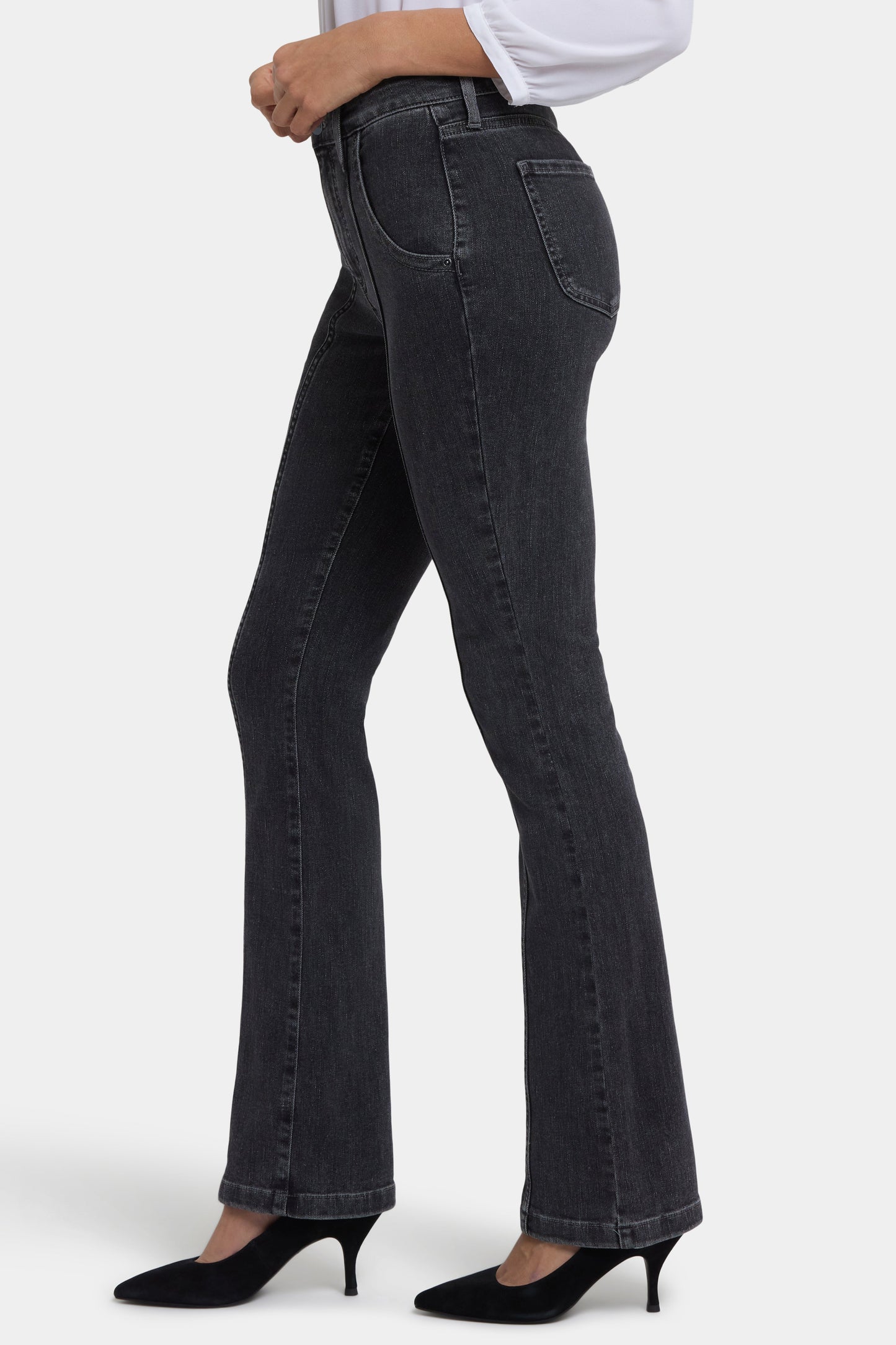 Billie Mini Bootcut Jeans - Slate Stone