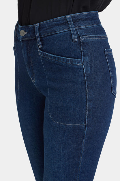 Sheri Slim Jeans In Petite - Ink Skyline