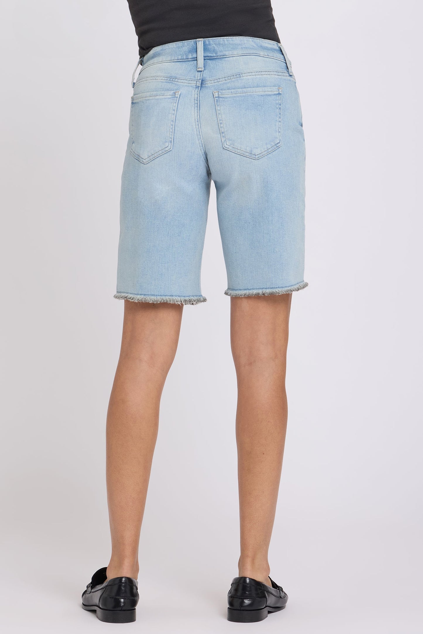 Boyfriend Denim Shorts In Petite - Keys View