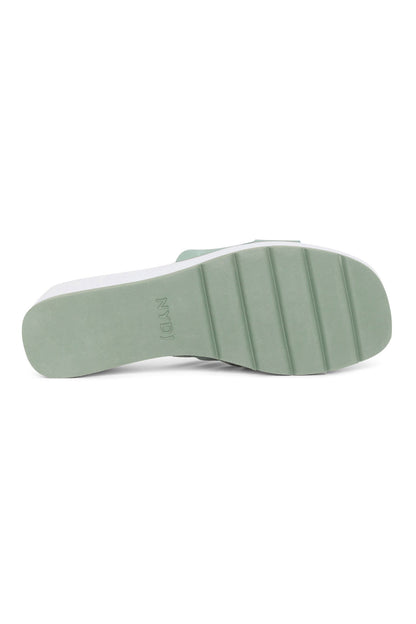 Reesie Wedge Sandals - Jade